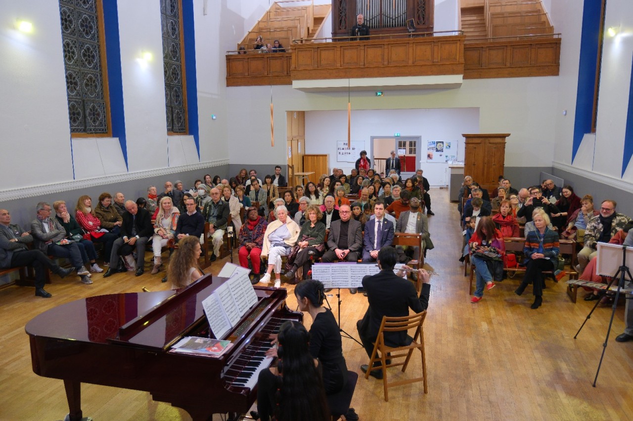 Parisdə Zəfər ruhu və Üzeyir Hacıbəyli irsi bir arada - FOTOLAR